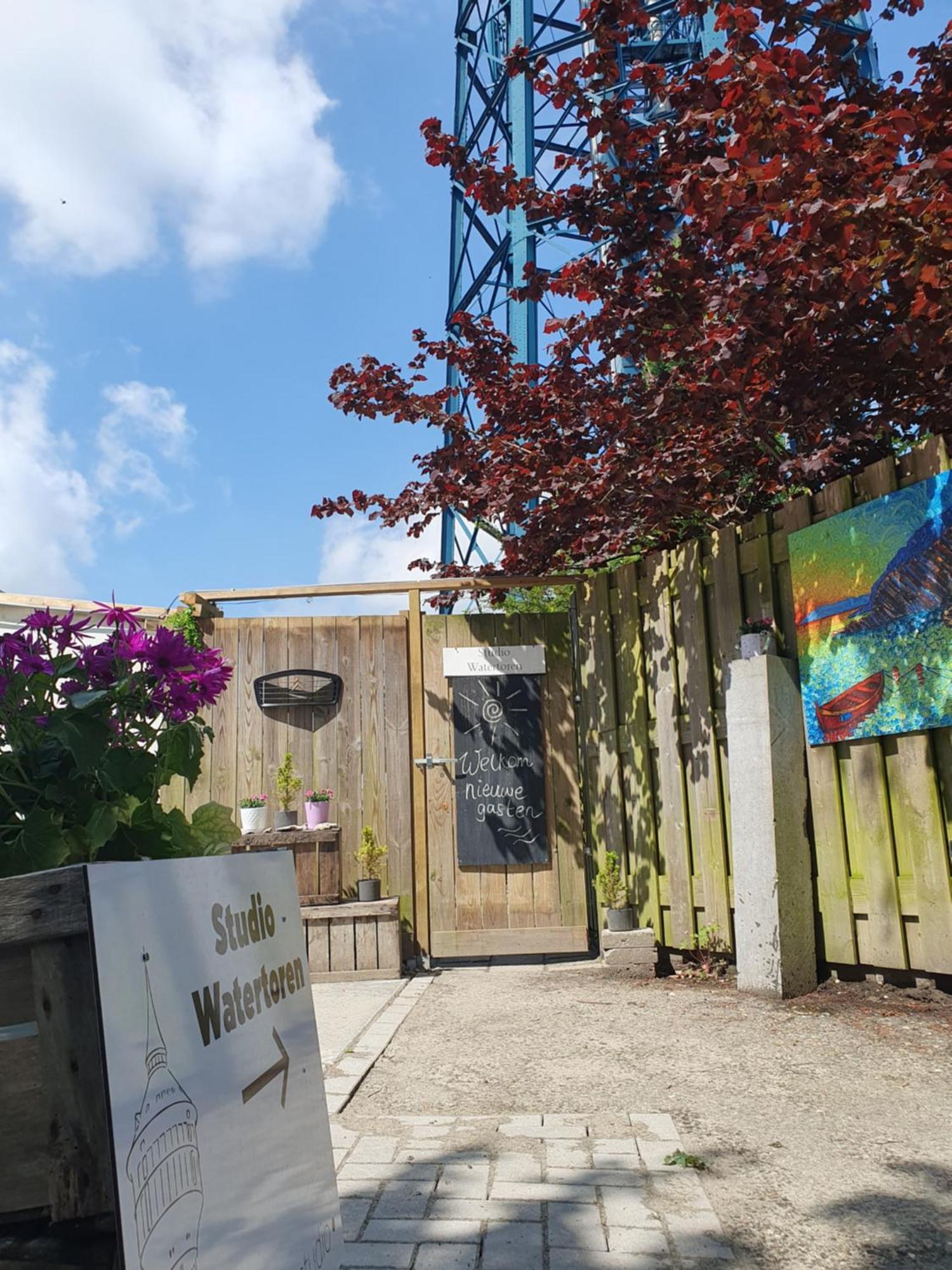 Studio Watertoren Met Tuin En Gratis Parkeren Goes Exterior photo